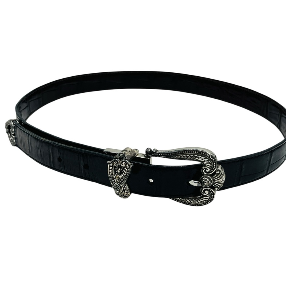 Brighton Women’s Reversible Black Brown Belt B40209 Size Medium 34